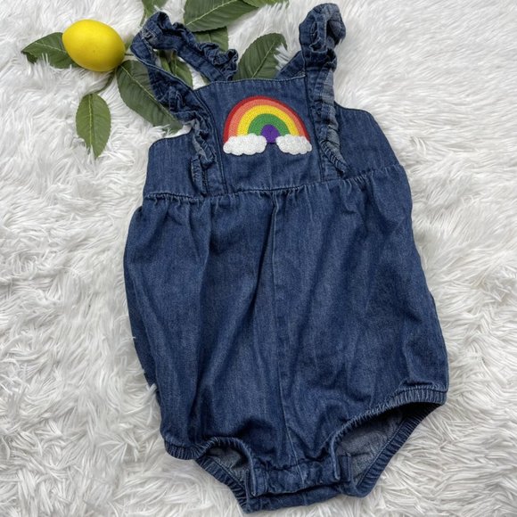 Hanna Andersson Other - Hanna Andersson Rainbow Romper 80 18-24
